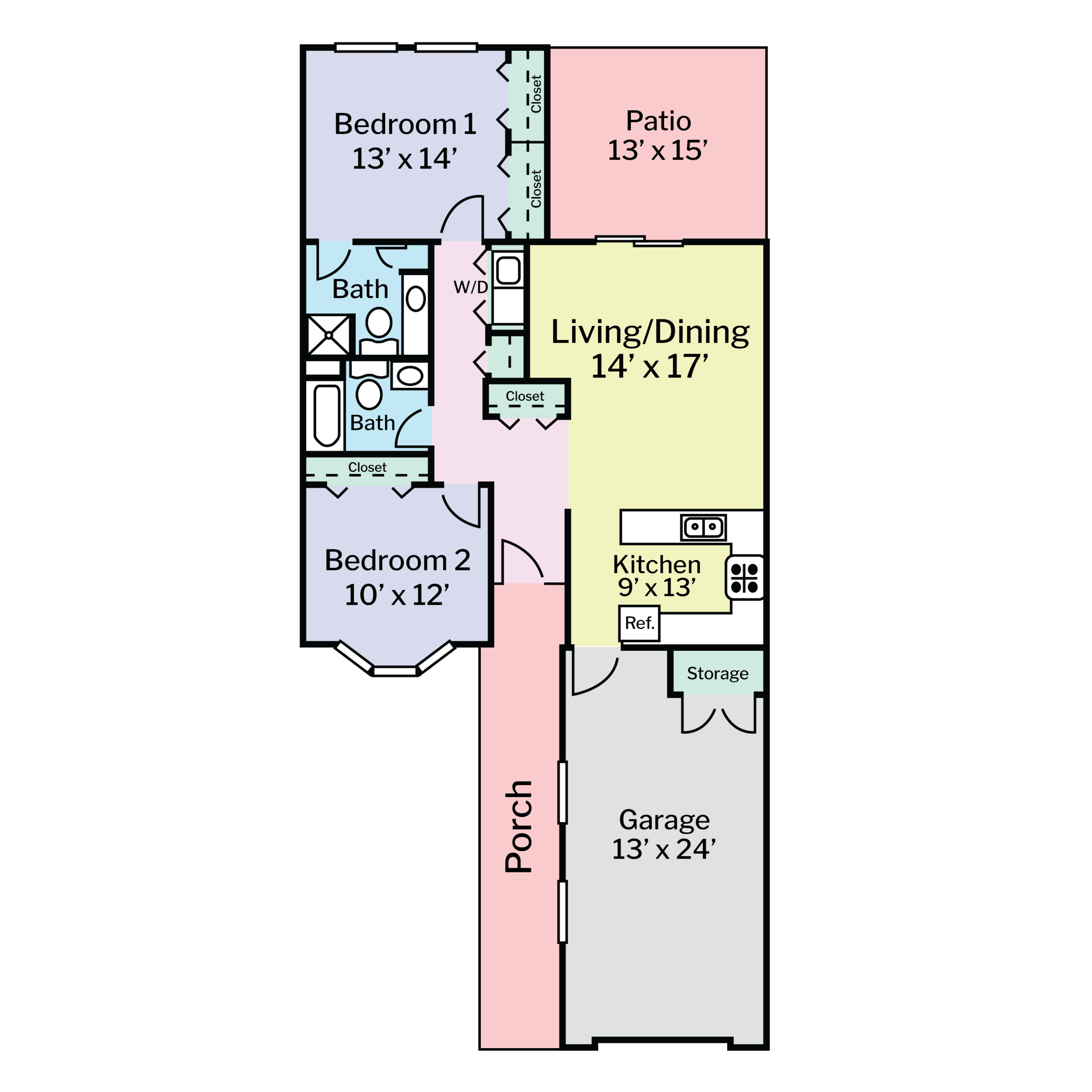 WEL Upper Moreland Birch 2-BR Cottage Open Floor Plan 2026