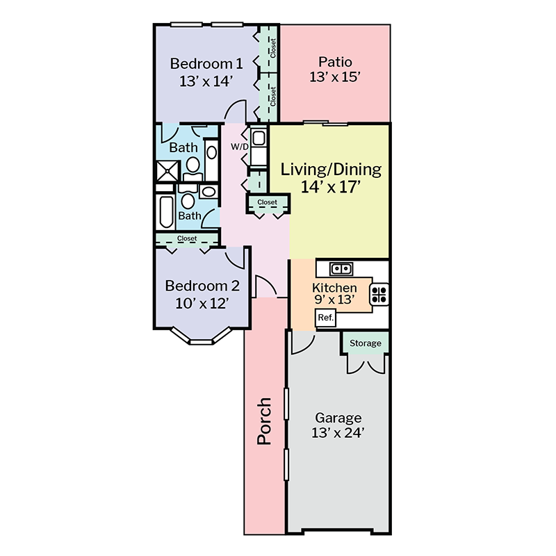 UM Floorplan Updates - Colored - Birch