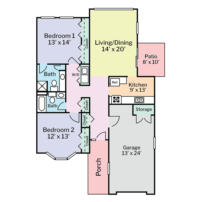 UM Floorplan Updates - Colored - Dogwood