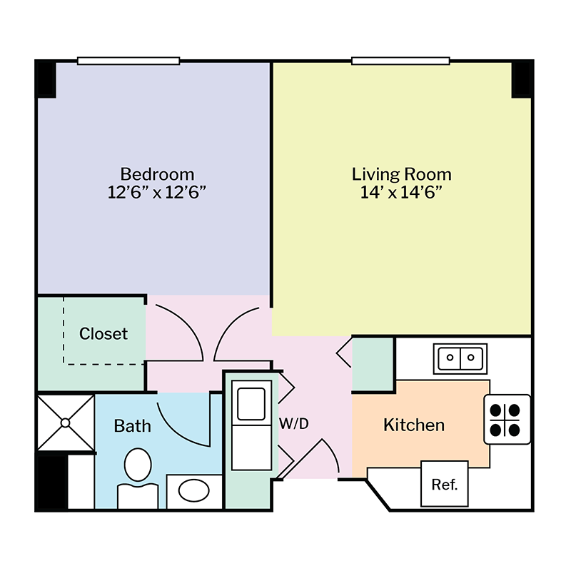 UM Floorplan Updates - Colored - Easton