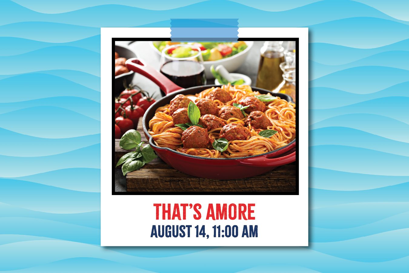 WEL Doylestown That's Amore event invite image