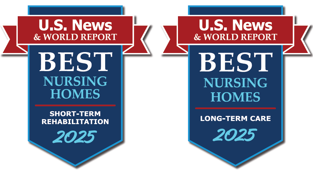 US News & World Report Best Nursing Homes, short-term rehab & long-term care 2025 Awarded to WEL Main Line