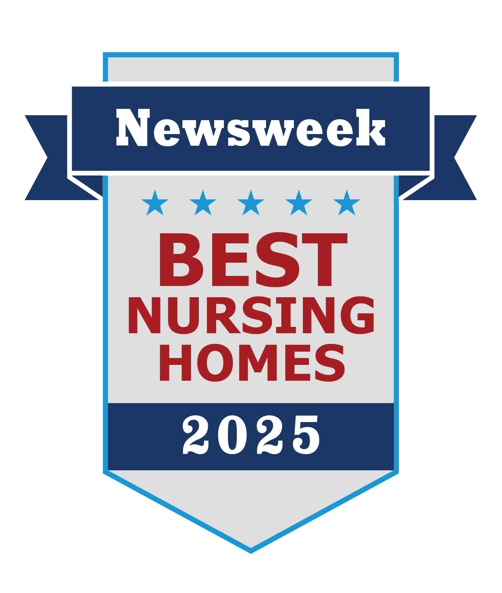 Newsweek 2025 Americas Best Nursing Homes Award for WEL Main Line