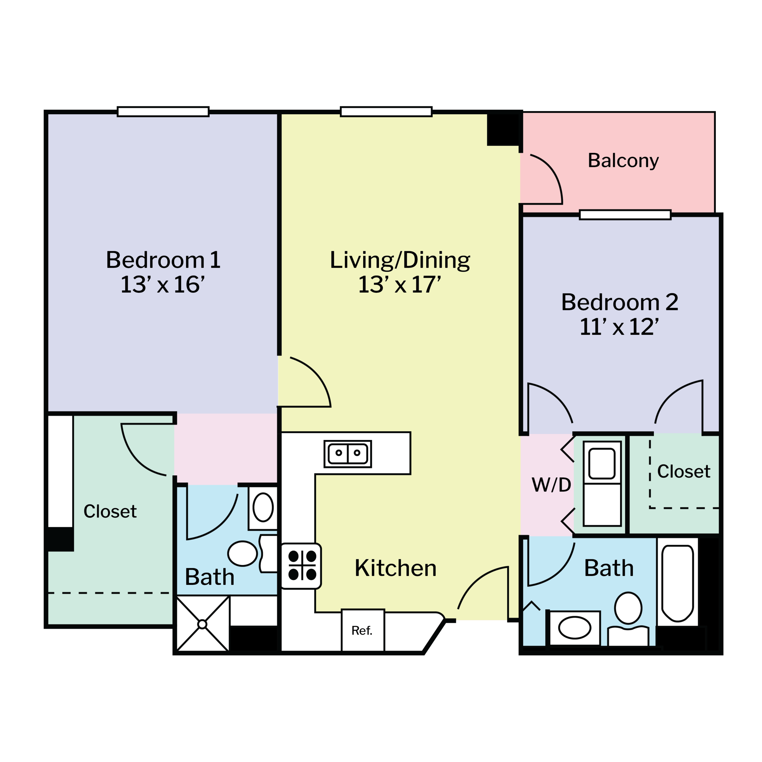 WEL Upper Moreland Terwood 2-BR Apt Open Floor Plan 2026