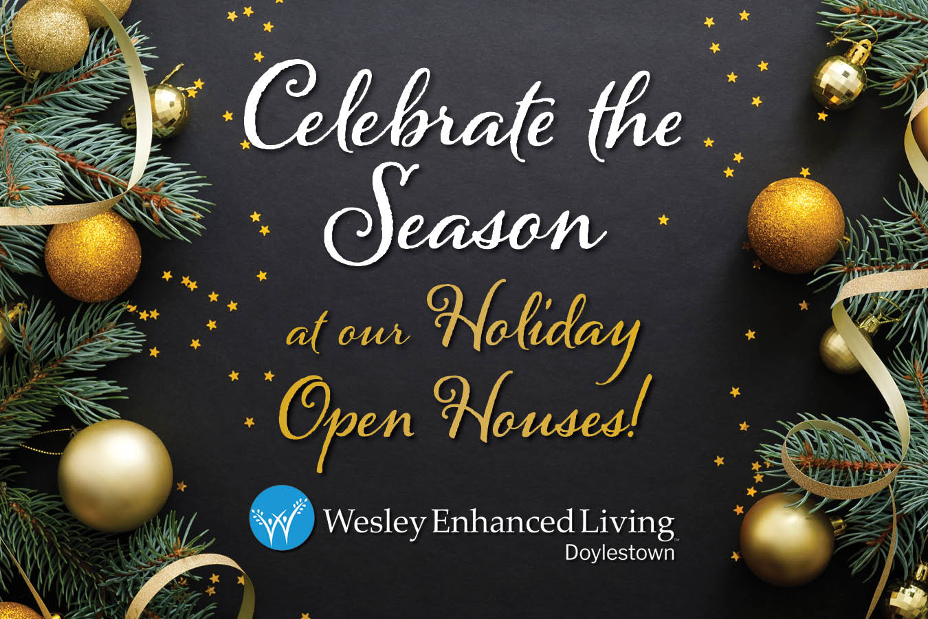 Doylestown Holiday Open Houses 2025 invite